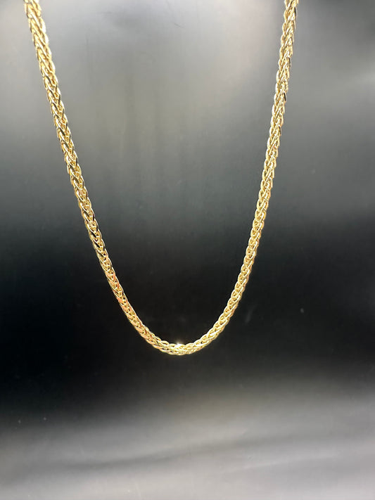 14K Gouden Vossenstaart Ketting | Unisex