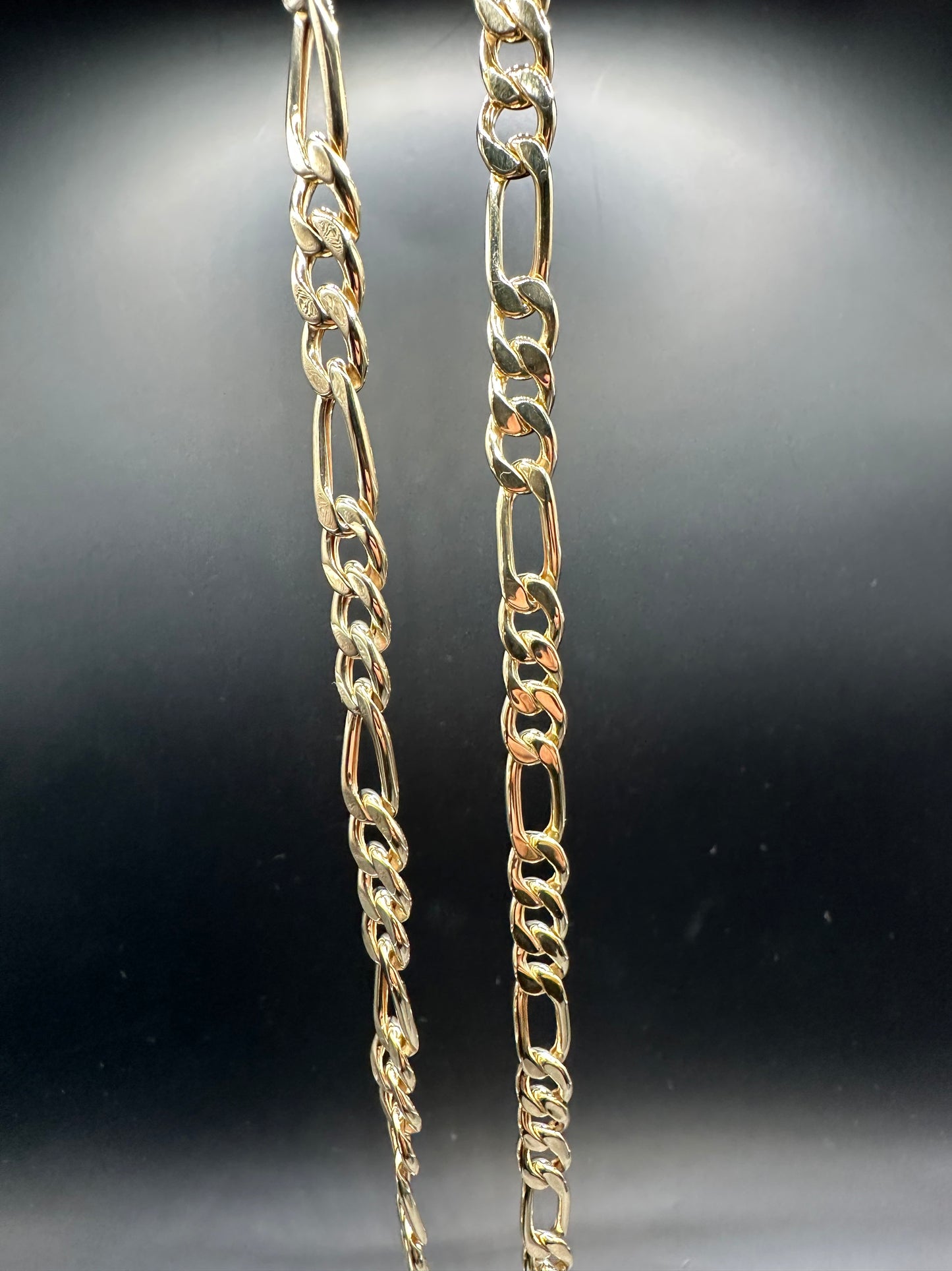 14K Gouden Figaro Ketting – 67 cm