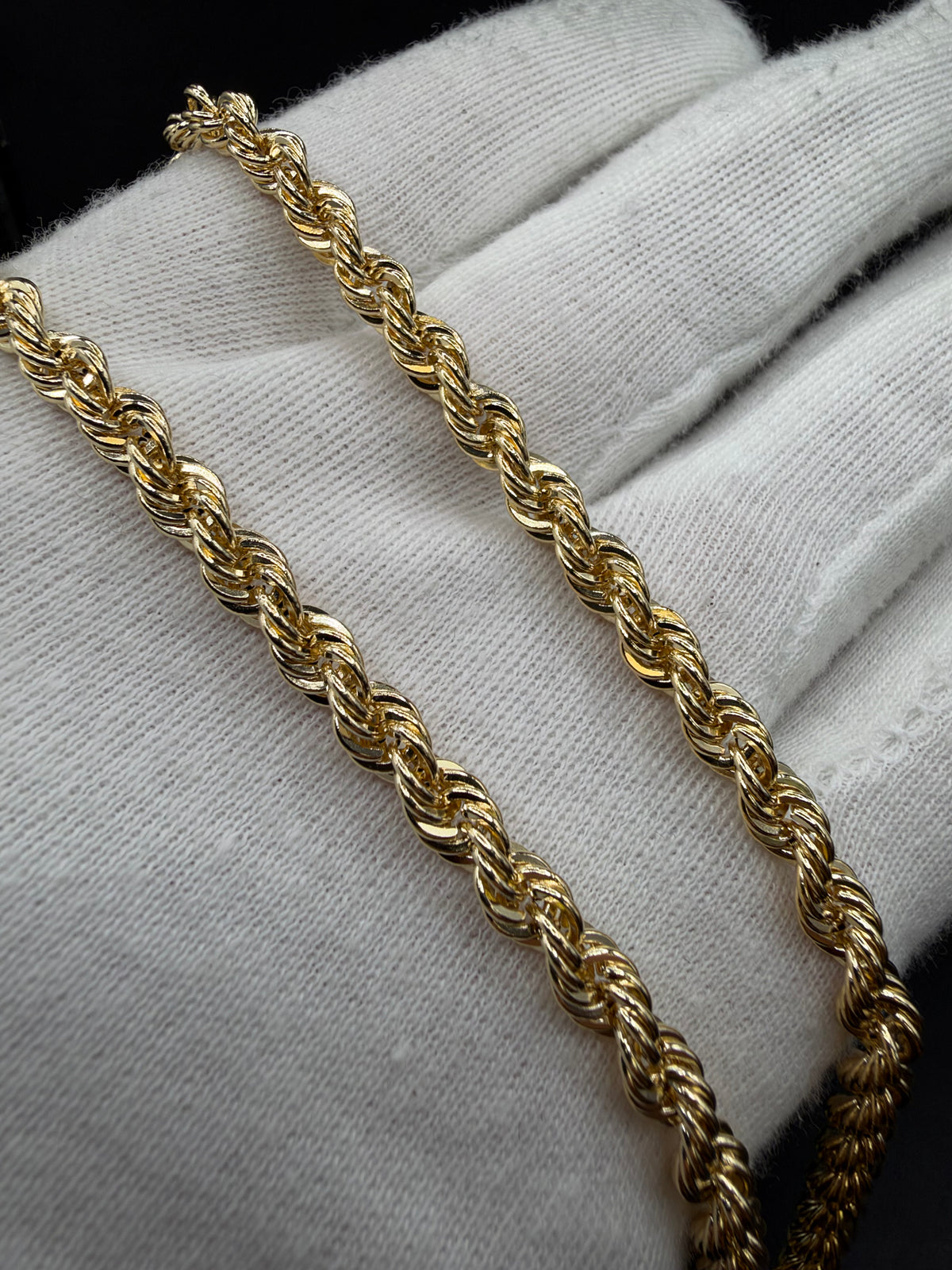 14K Gouden Rope Chain – 5 mm – Nederlands Goud