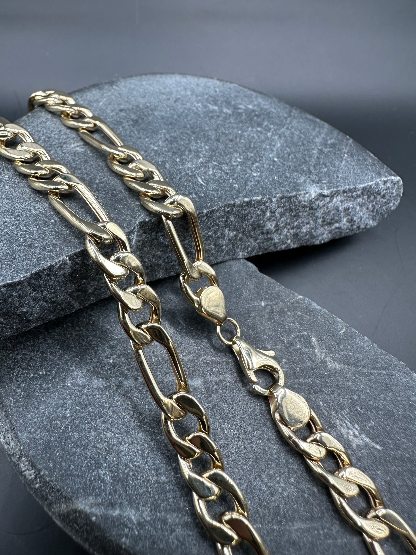 14K Gouden Figaro Ketting – 67 cm