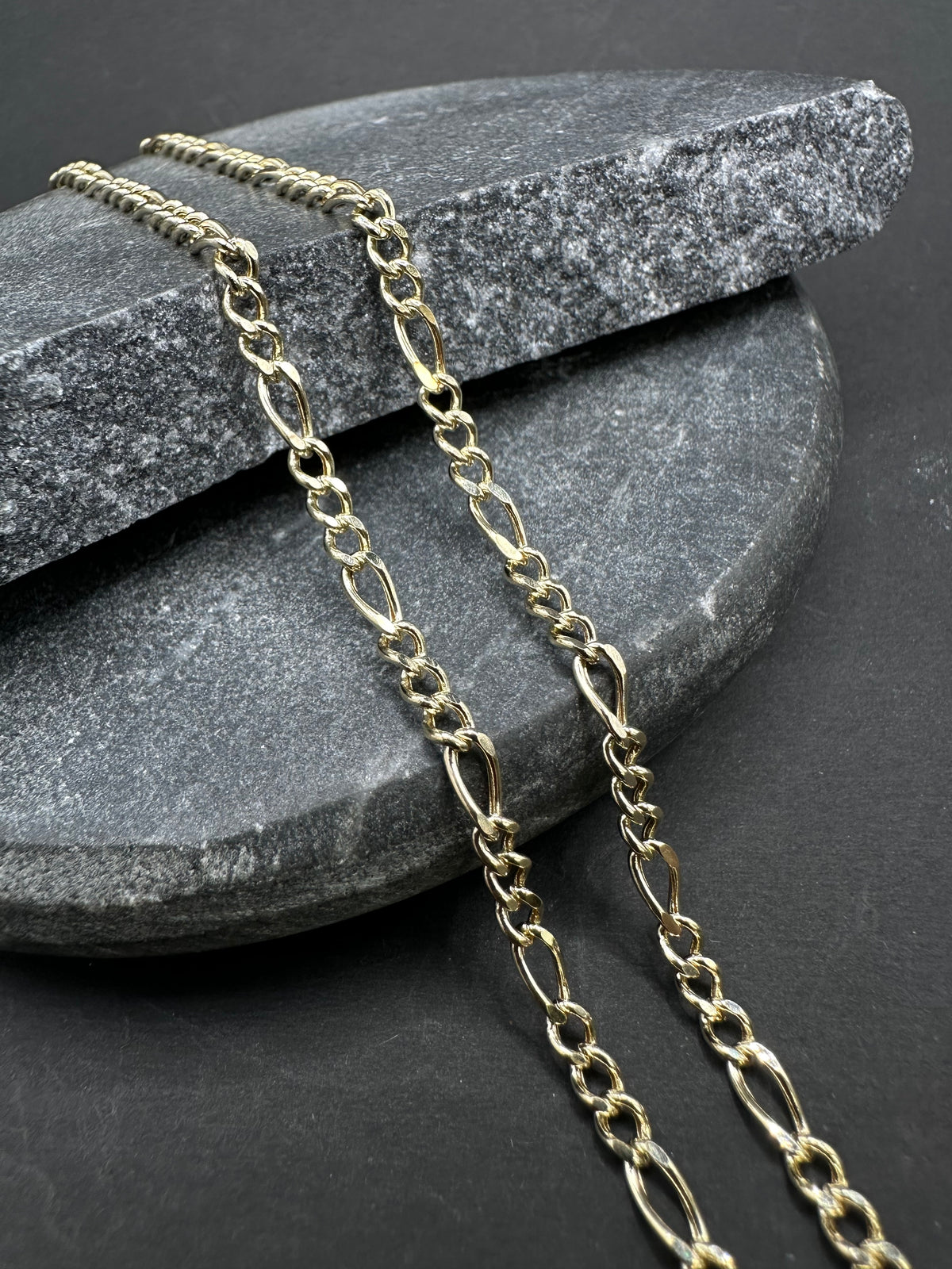 14K Gouden Figaro Ketting – 3,1 mm