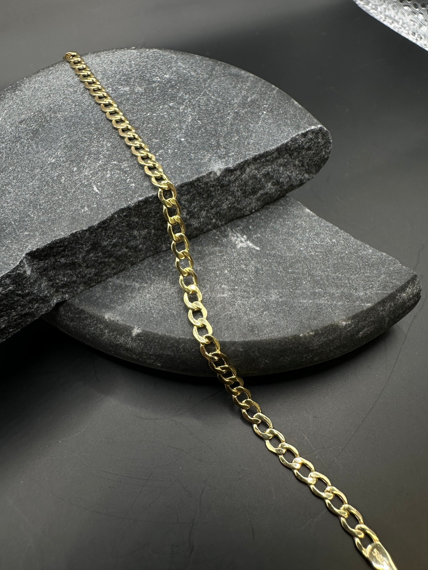 14K Gouden Gourmet Armband – 18 cm