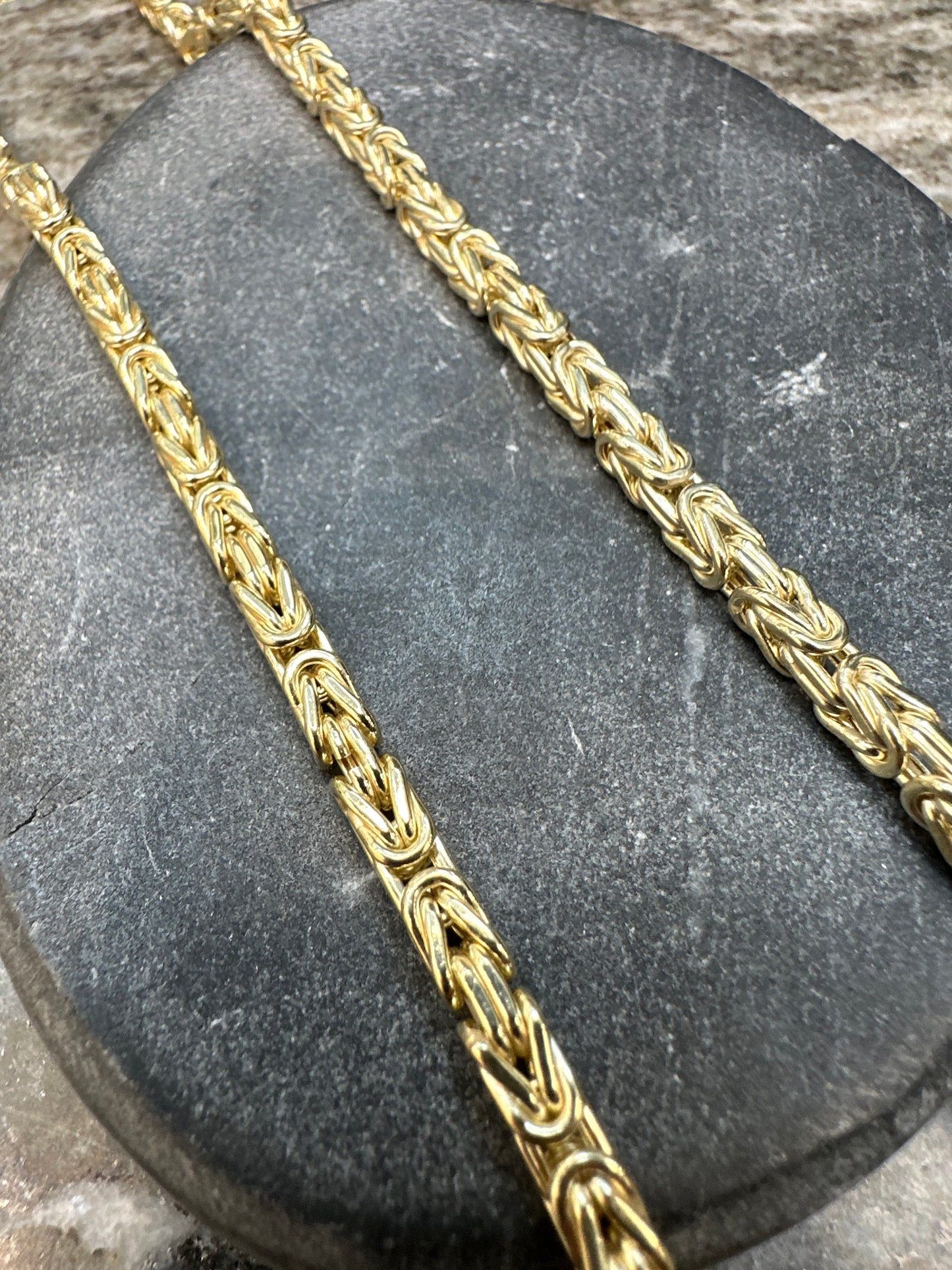 Prachtige 14K Gouden Koningsketting – 60 cm | 4,5 mm | Luxe & Krachtig