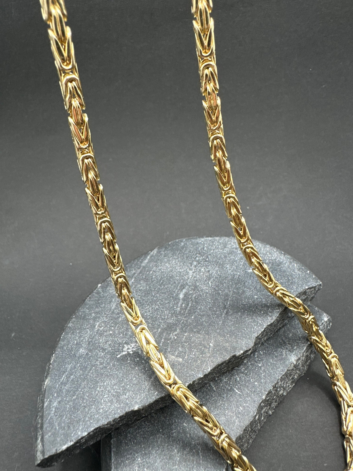 14K Gouden Klassieke Koningsketting – 4 mm – 60 cm
