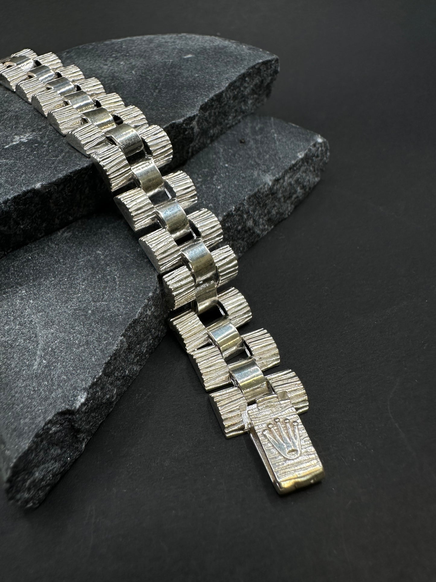 925 Zilveren President Armband – 22 cm