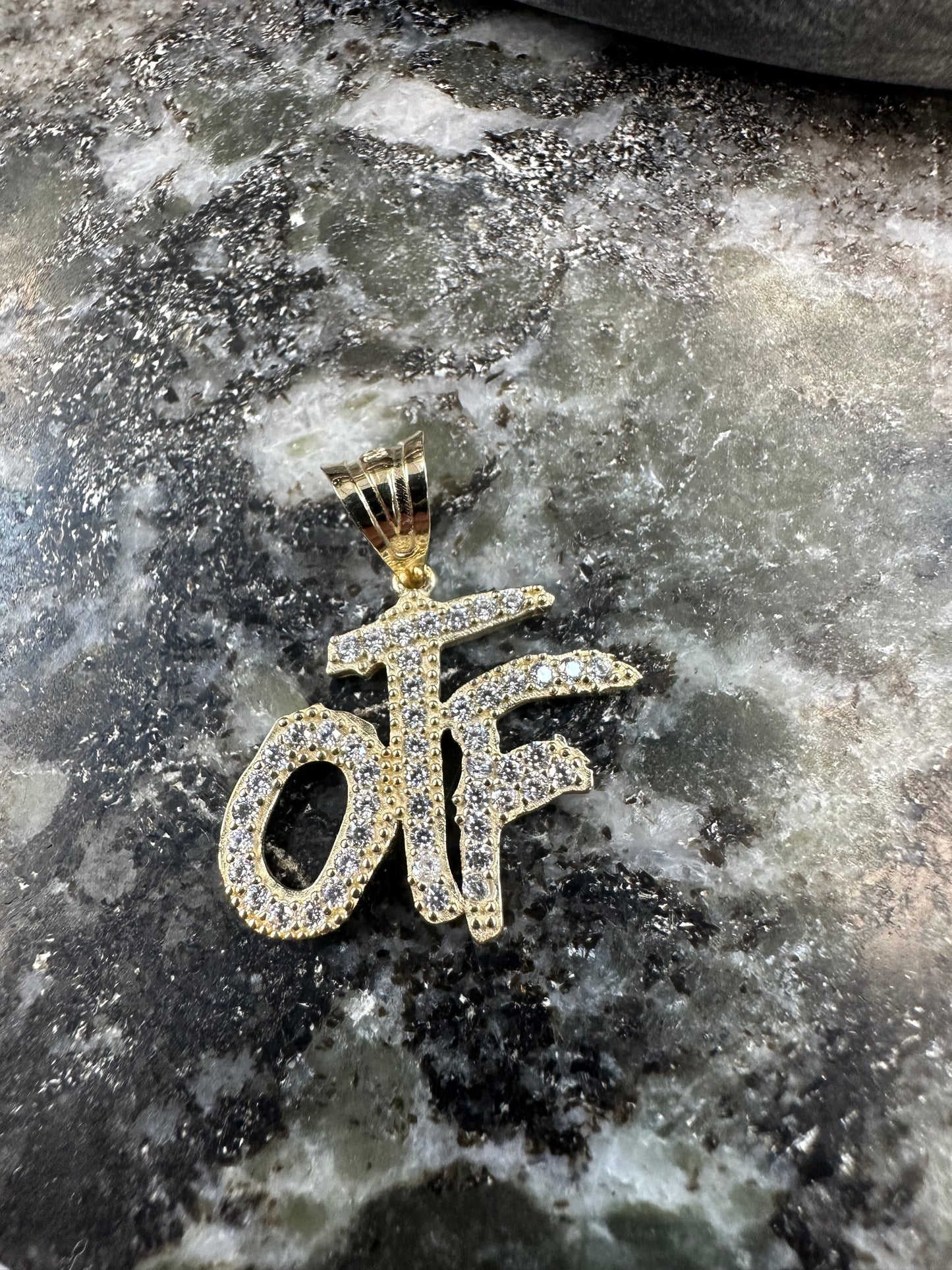 Prachtige 14K Gouden OTF Hanger