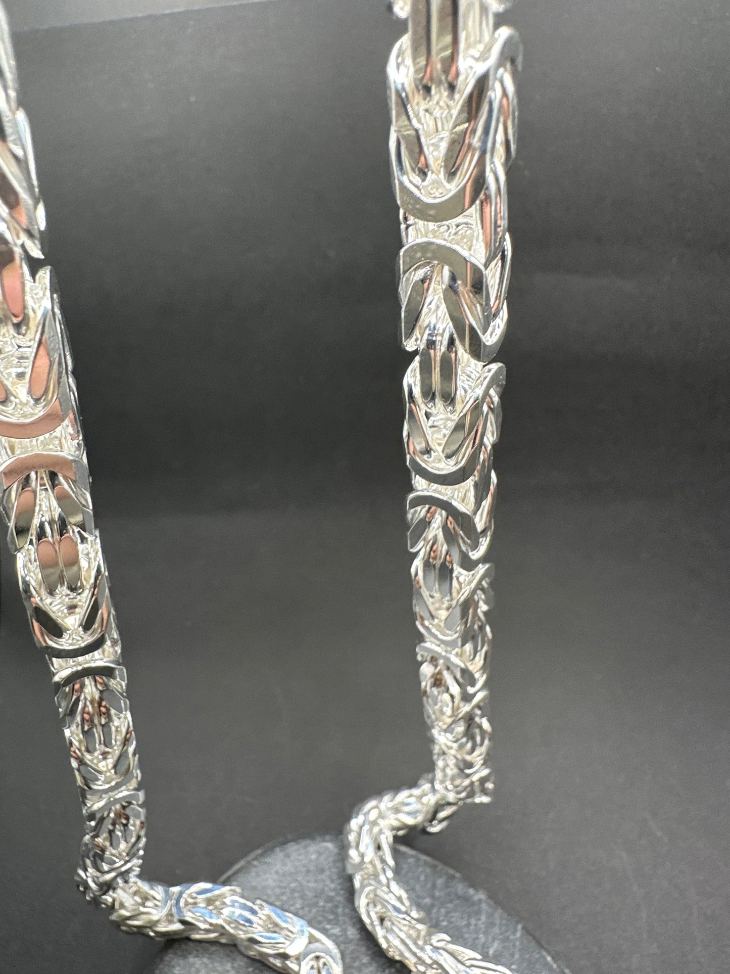 925 Zilveren Koningsketting – 73 cm