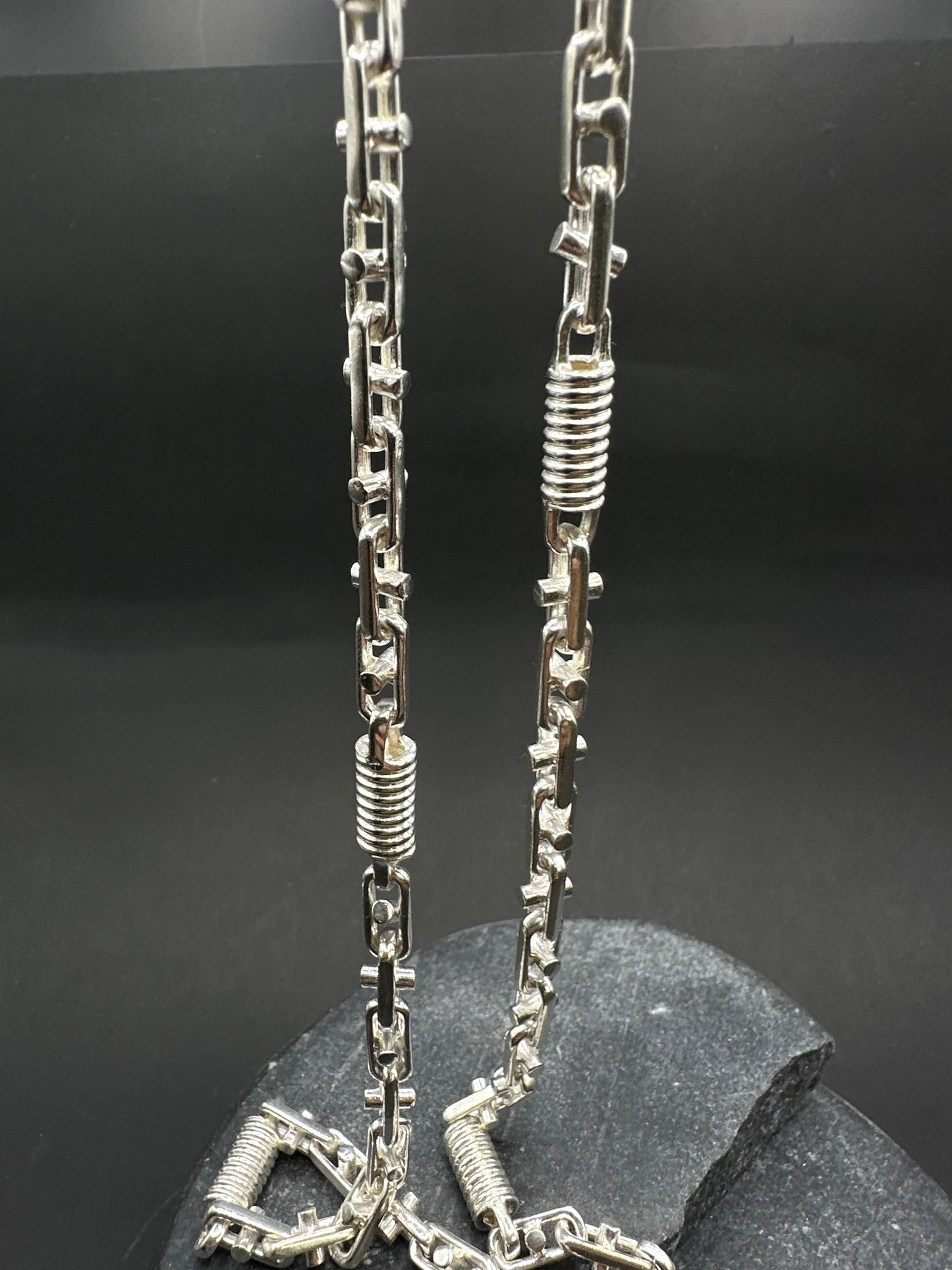 925 Zilveren Massieve Monte Carlo Ketting – 65 cm