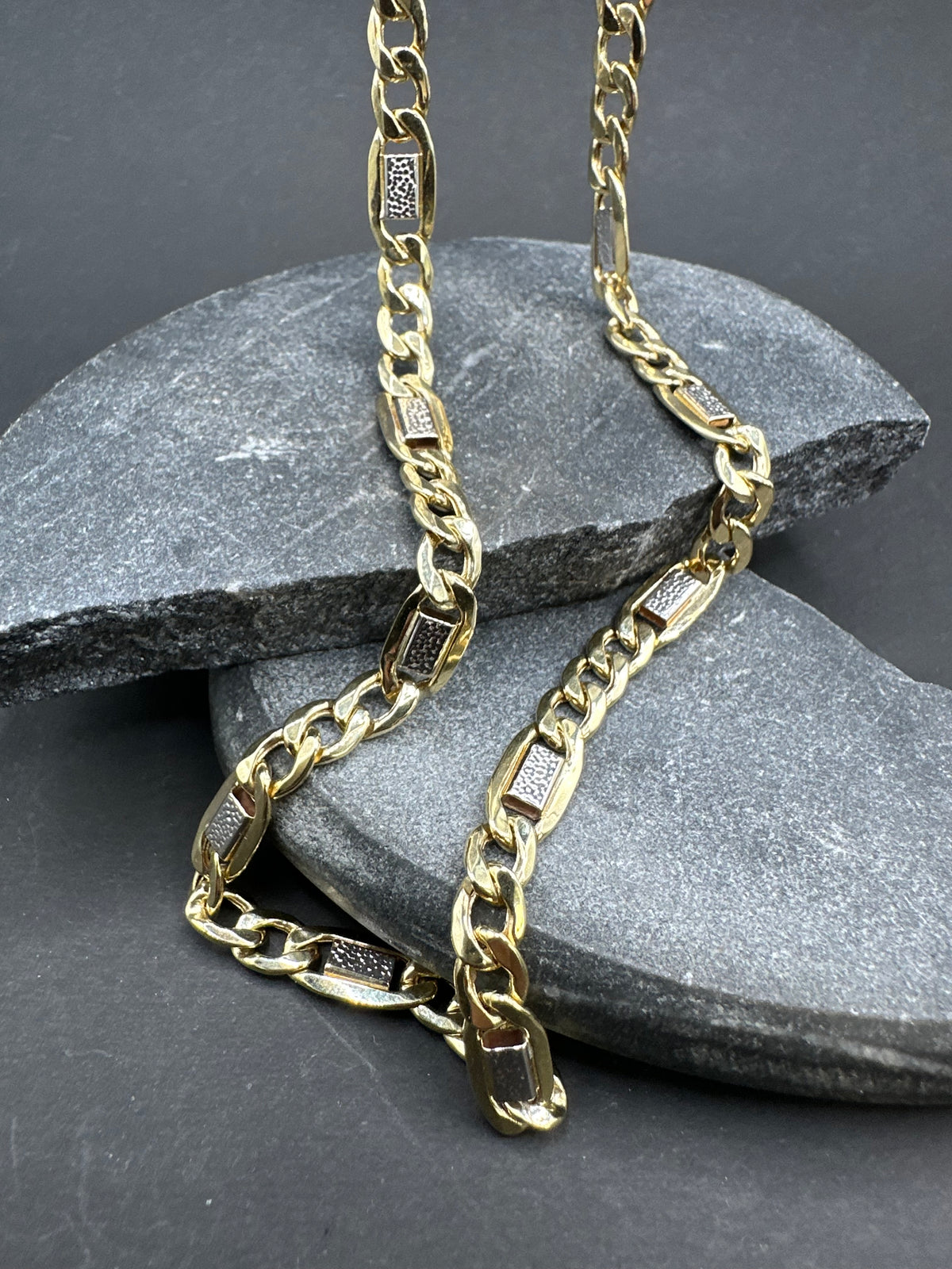 14K Gouden Bicolor Ketting – 60 cm | 6,2 mm