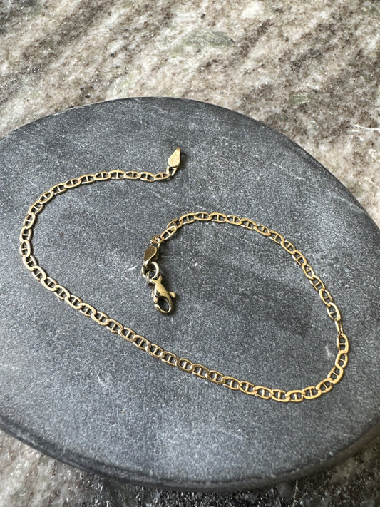 14k Gouden Anker Armband