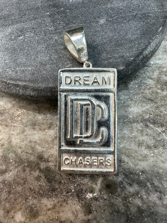 Prachtige 925 Zilveren Dream Chaser Hanger – Massief | 21 mm Breed | 54 mm Lang