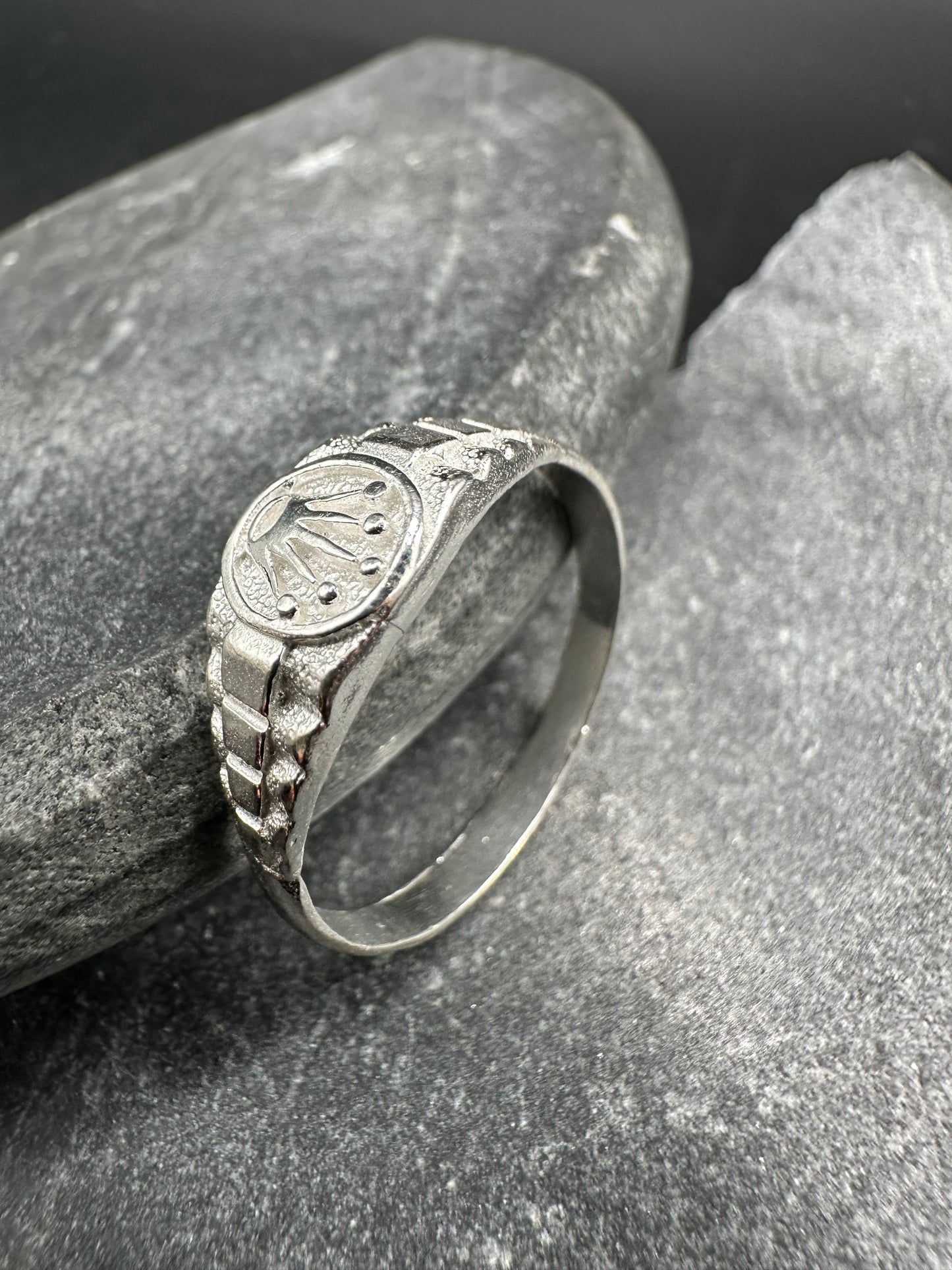 925 Zilveren Kroon Ring