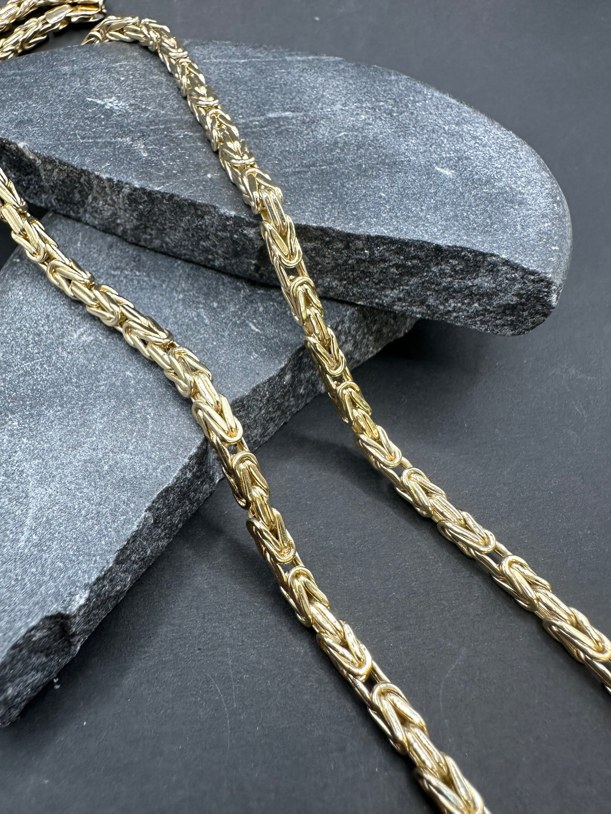 14K Gouden Klassieke Koningsketting – 3,5 mm