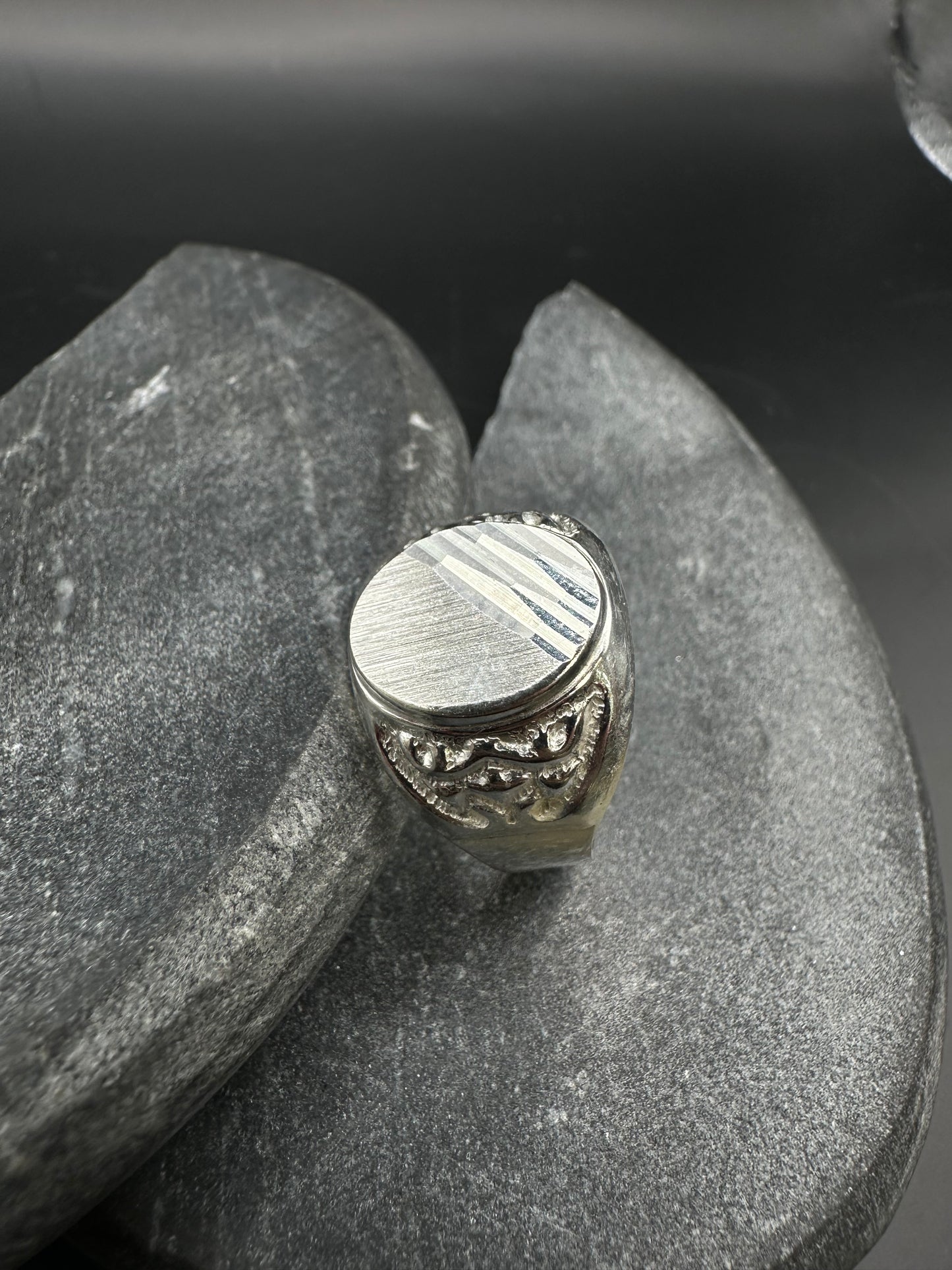 925 Zilveren Ronde Zegelring