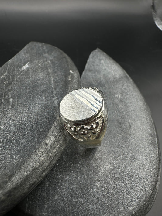 925 Zilveren Ronde Zegelring