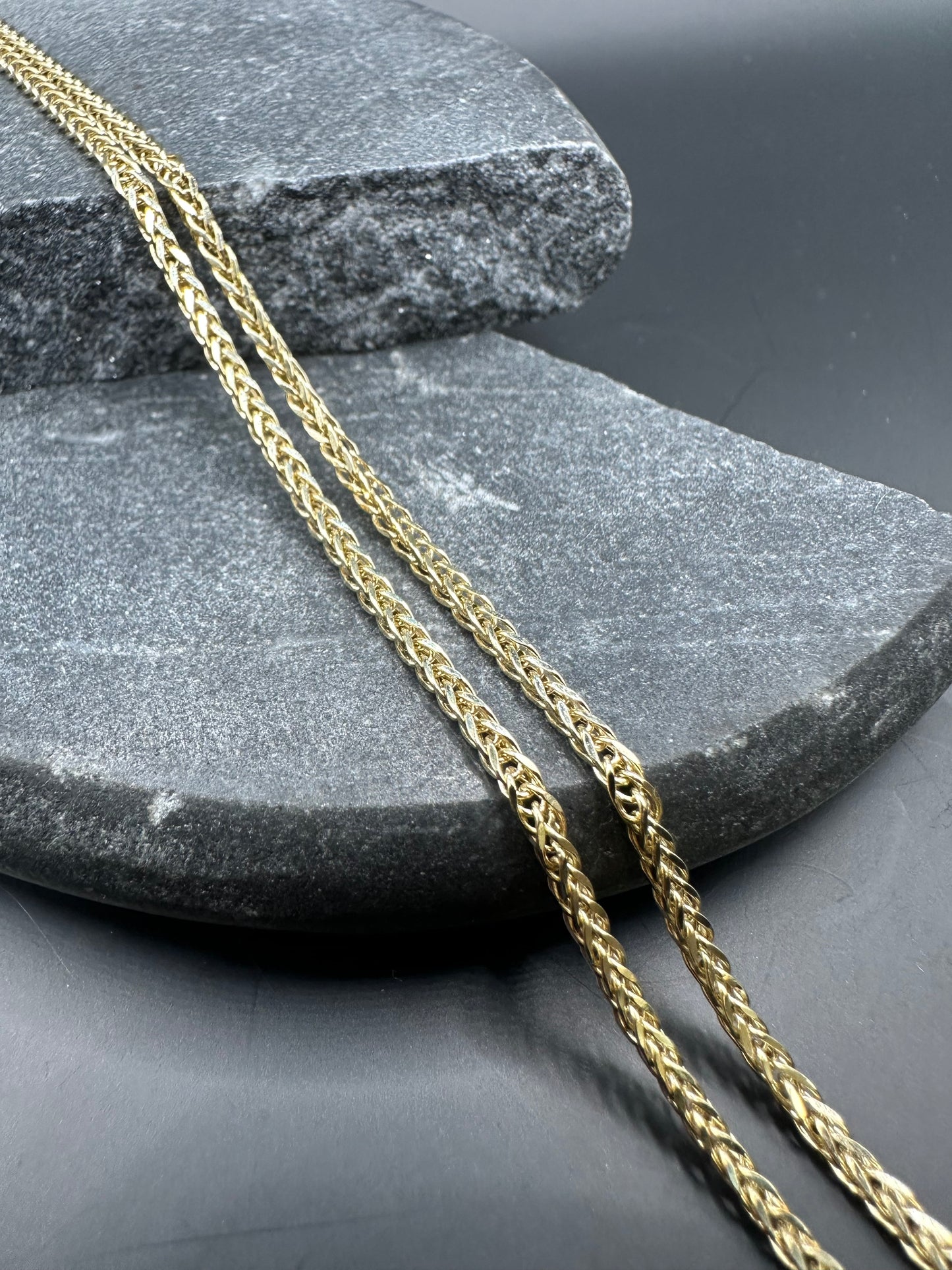 14K Gouden Vossenstaart Ketting | Unisex