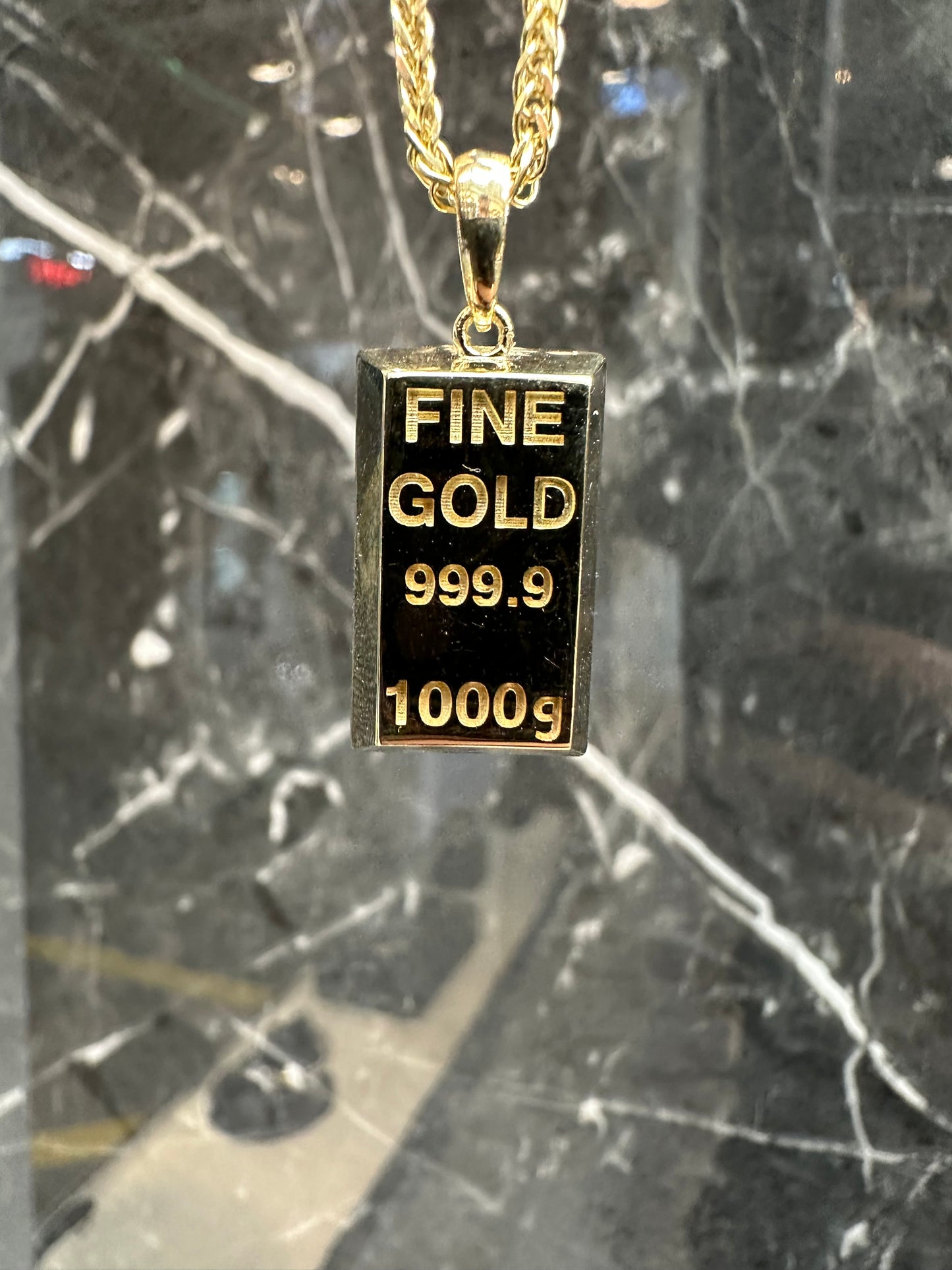 Prachtige 14K Gouden Vossenstaart Ketting met Fine Gold Hanger – 60 cm | 2,3 mm