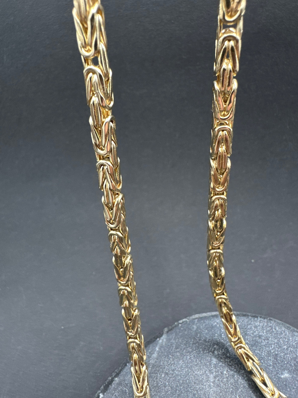 14K Gouden Klassieke Koningsketting – 4 mm – 60 cm