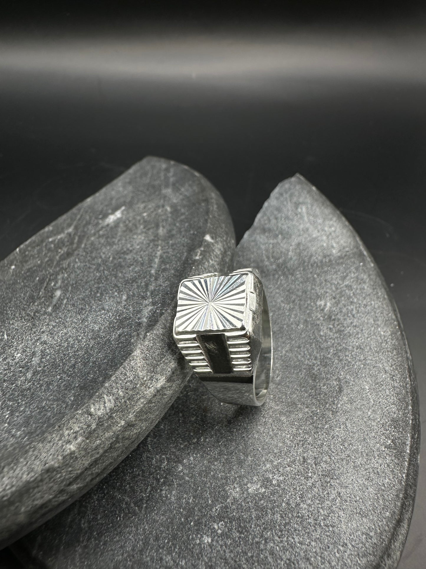 925 Zilveren Rollie Zegelring
