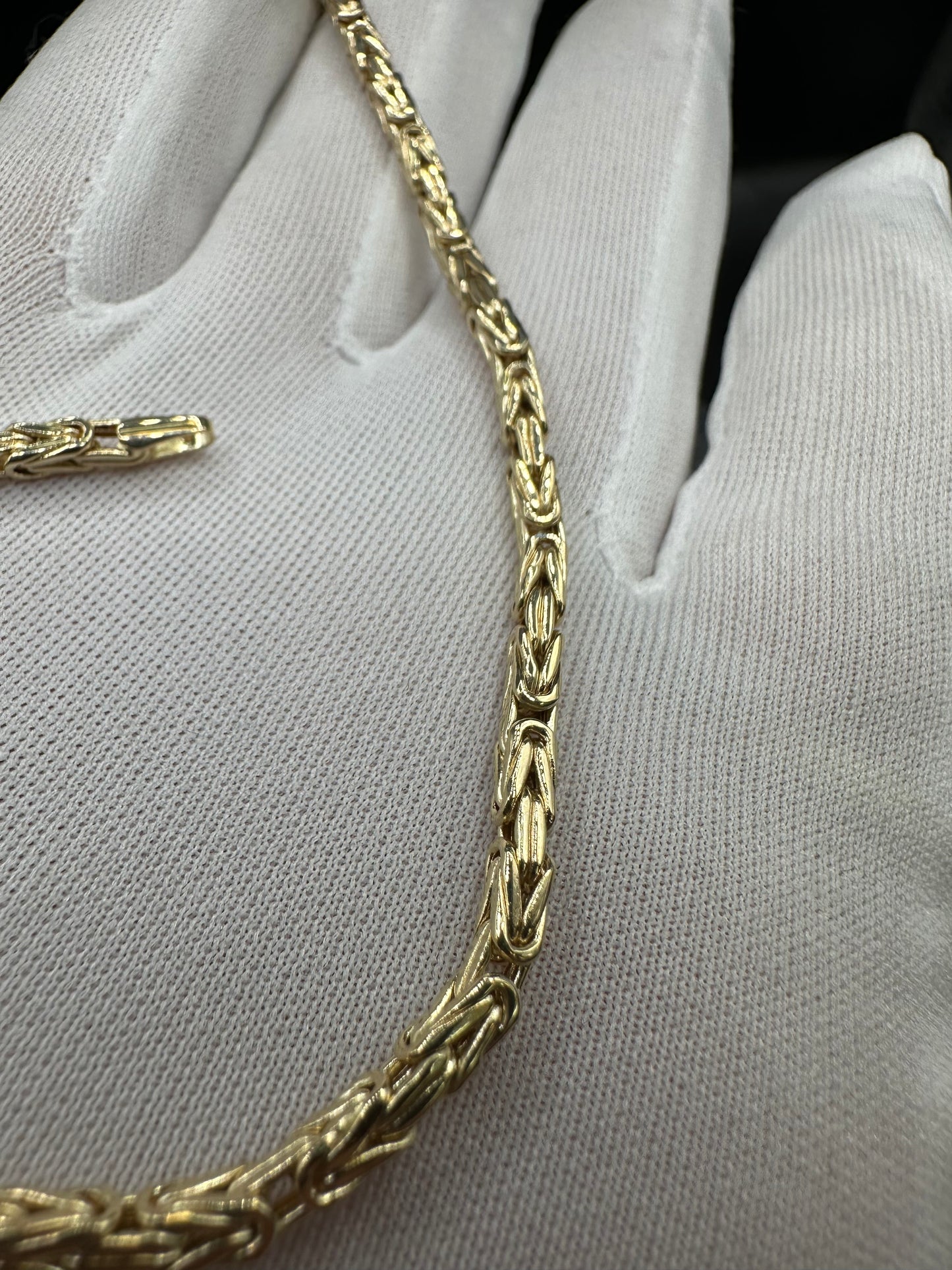 14K Gouden Koningsarmband – 21 cm