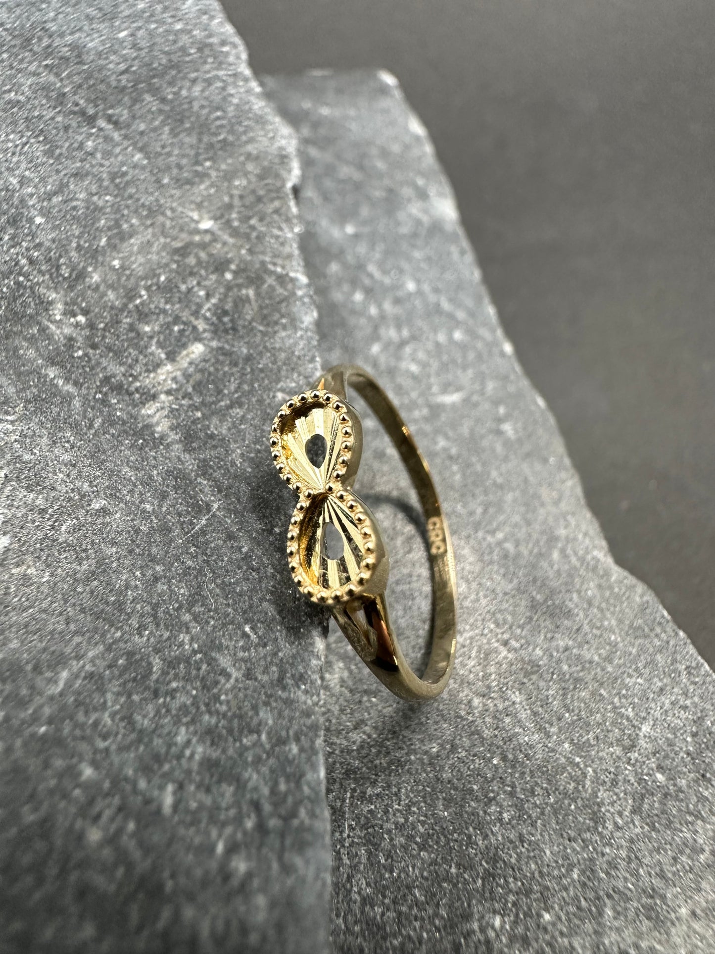 14K Gouden Diverse Damesringen – Maat 17