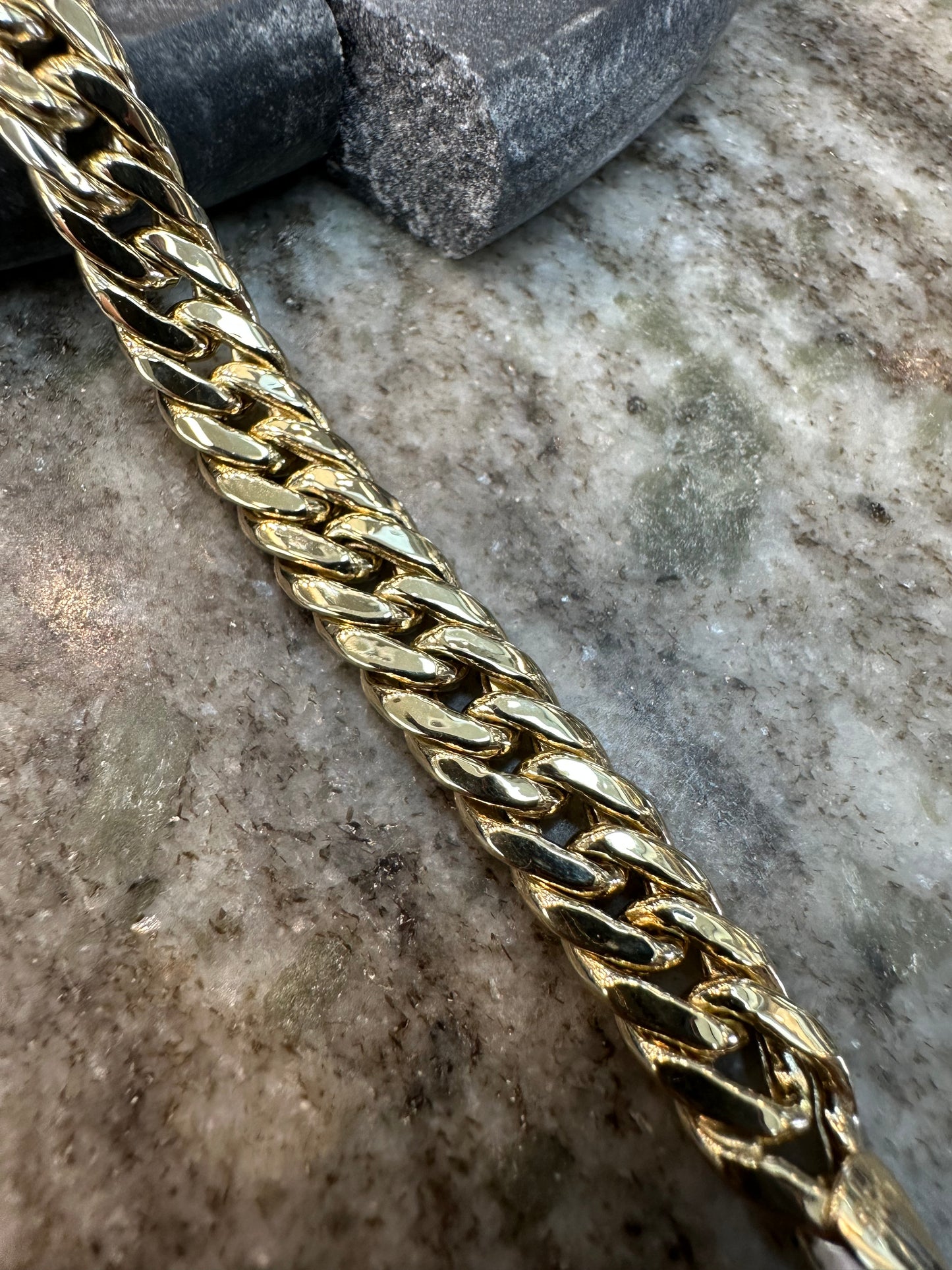 14K Gouden Miami Cubaan Link Armband – 19 cm | 8,2 mm | Stoer & Tijdloos