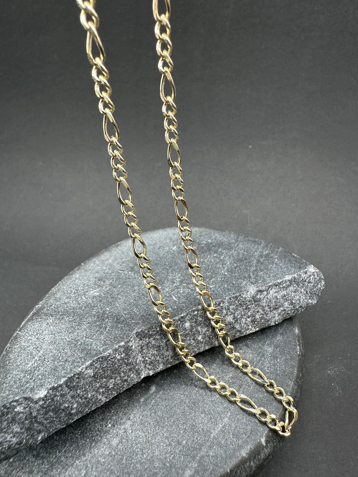 14K Gouden Figaro Ketting – 3,1 mm