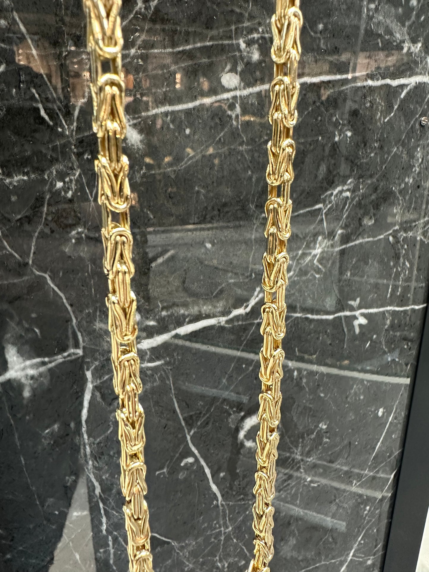 14K Gouden Koningsketting – 70 cm