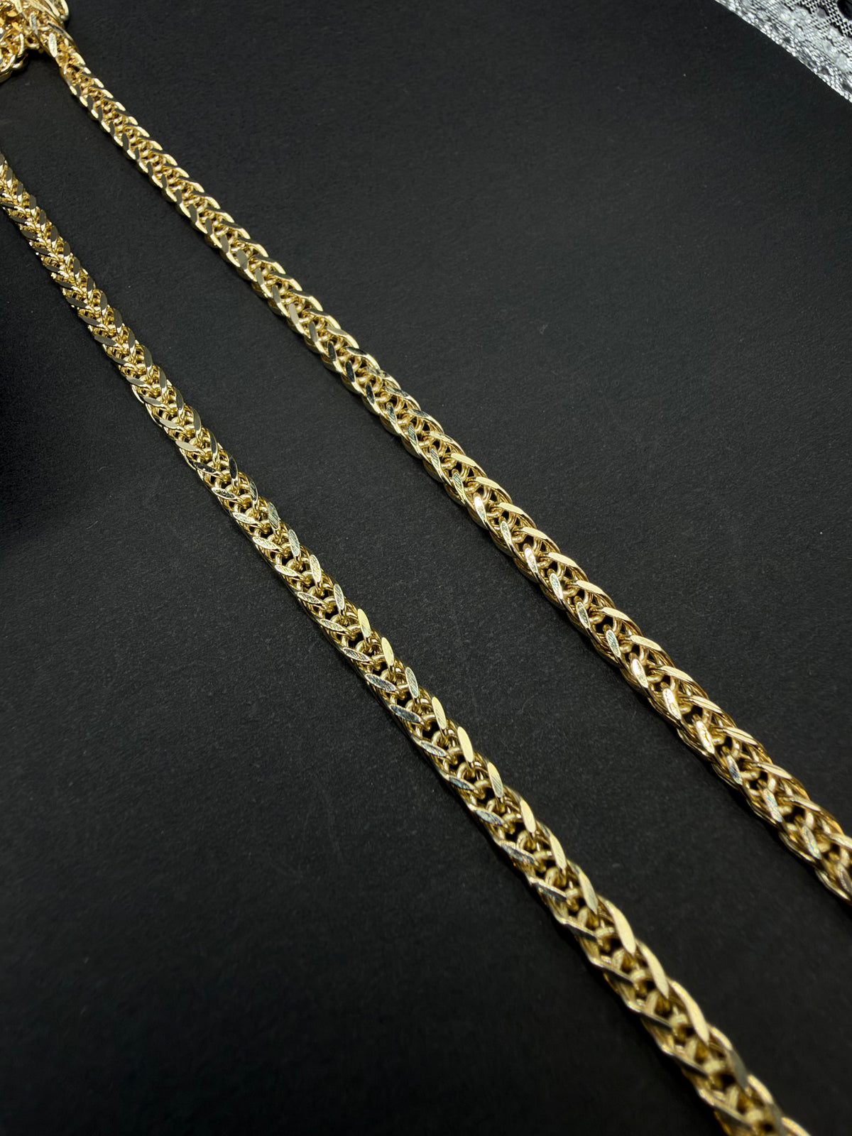 14K Gouden Vossenstaart Ketting – 3 mm