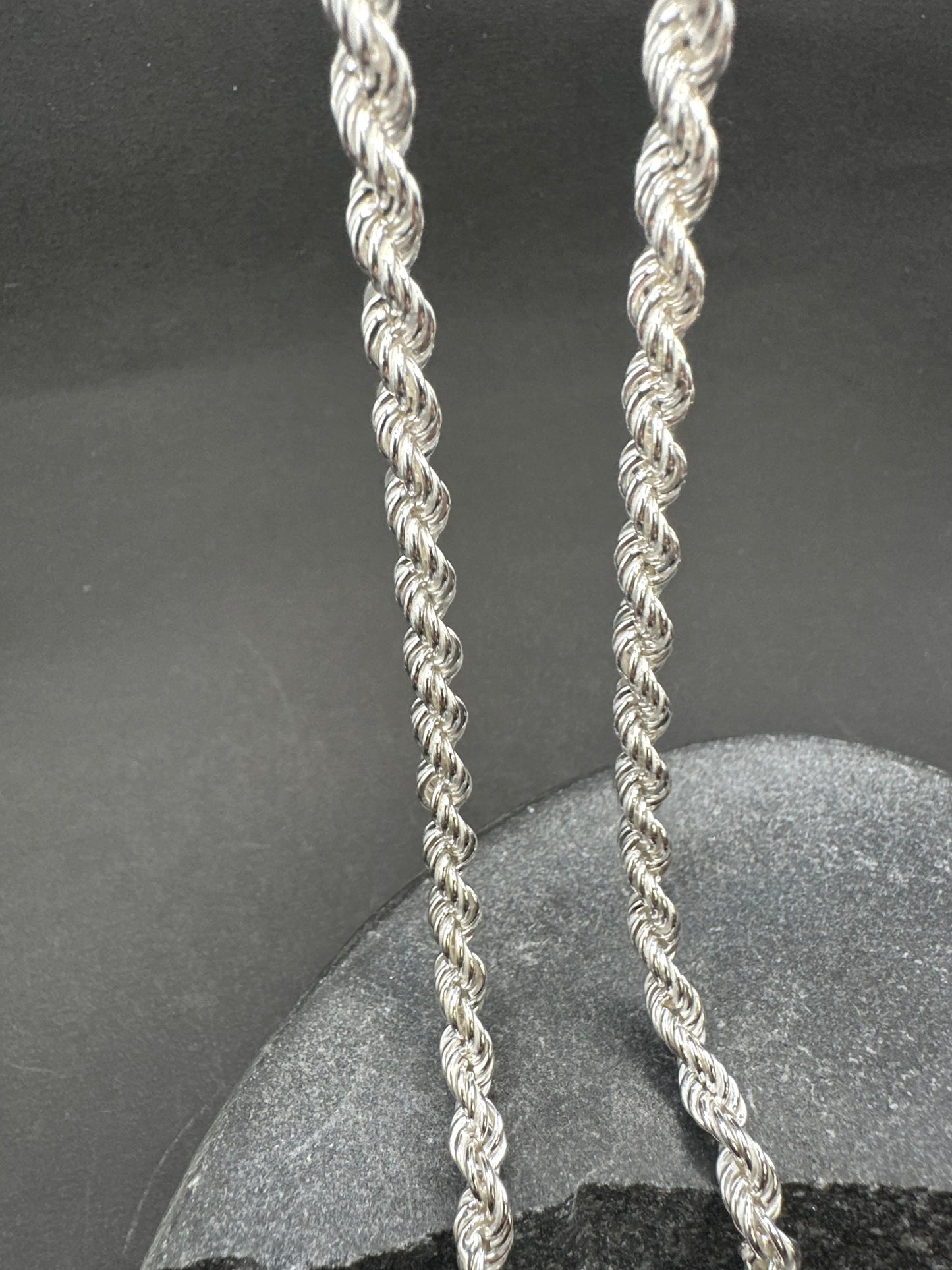 925 Zilveren Rope Chain – 4,5 mm
