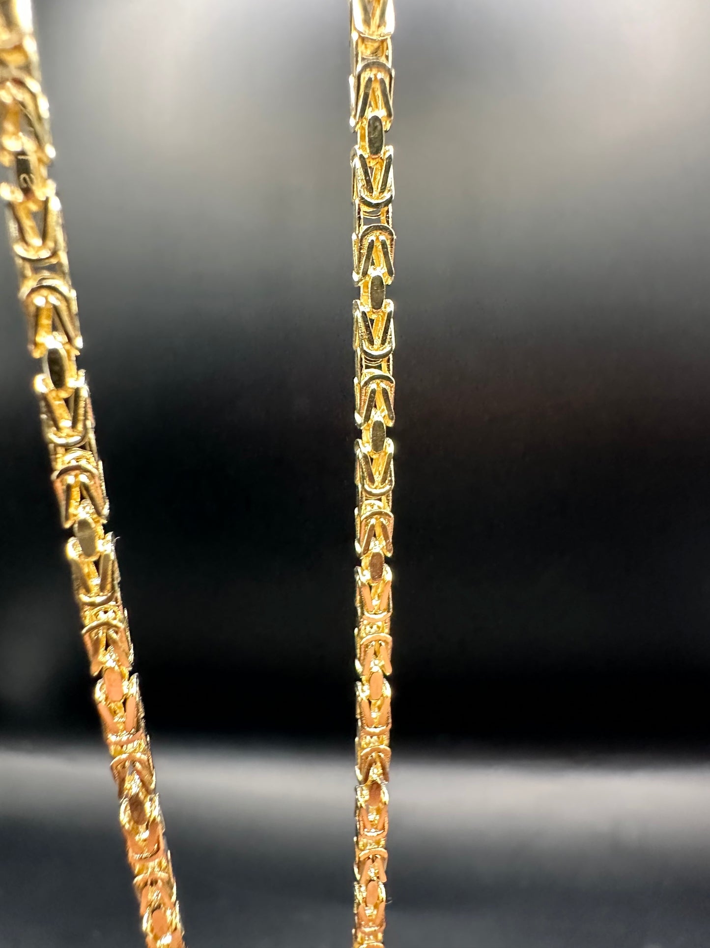14K Gouden Massieve Elegante Koningsketting – 2,1 mm| Unisex
