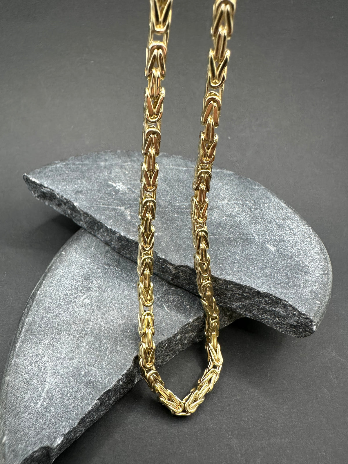 14K Gouden Klassieke Koningsketting – 3,5 mm