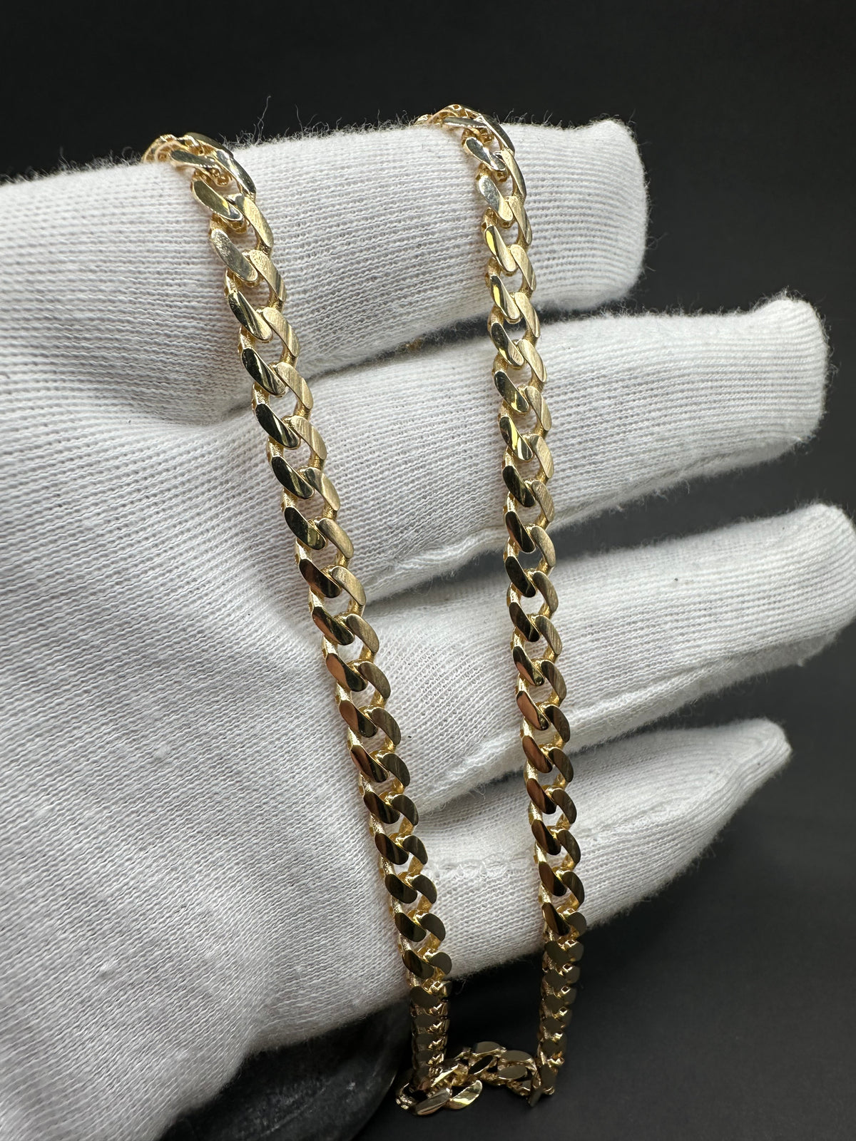 14K Gouden Monaco Ketting – 54 cm | 6 mm