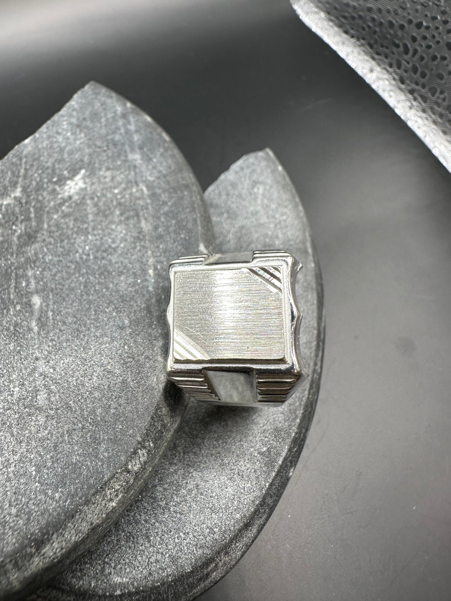 925 Zilveren XL Zegelring
