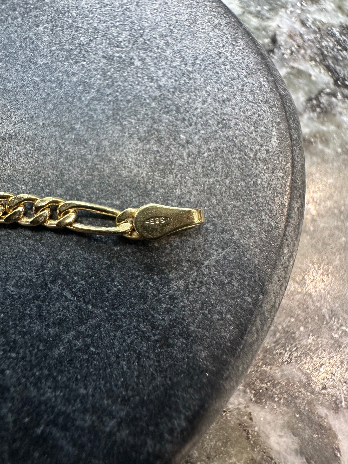 Prachtige 14K Gouden Figaro Ketting – 45 cm | 2,8 mm | Tijdloos & Elegant