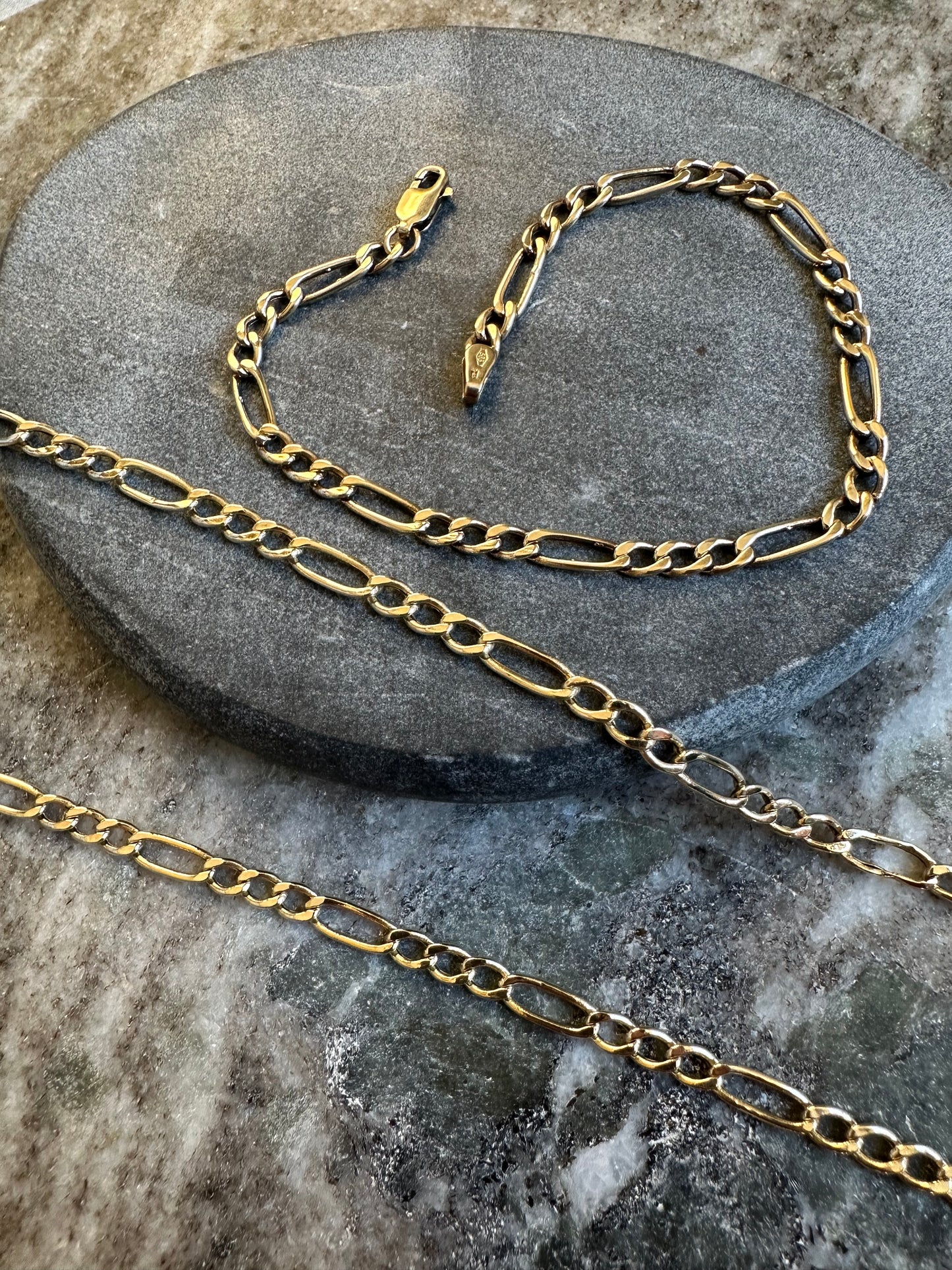 14k Gouden Figaro Set