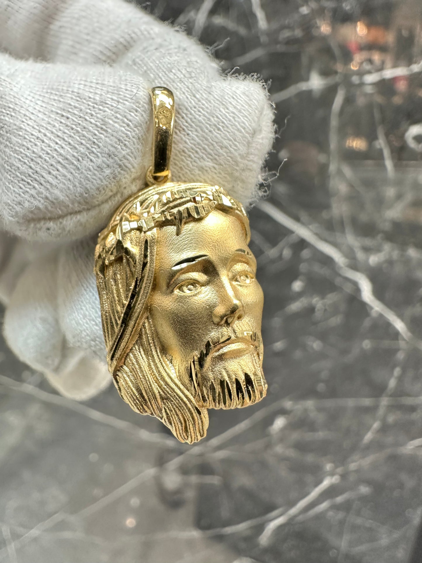 18K Gouden Jesus Piece