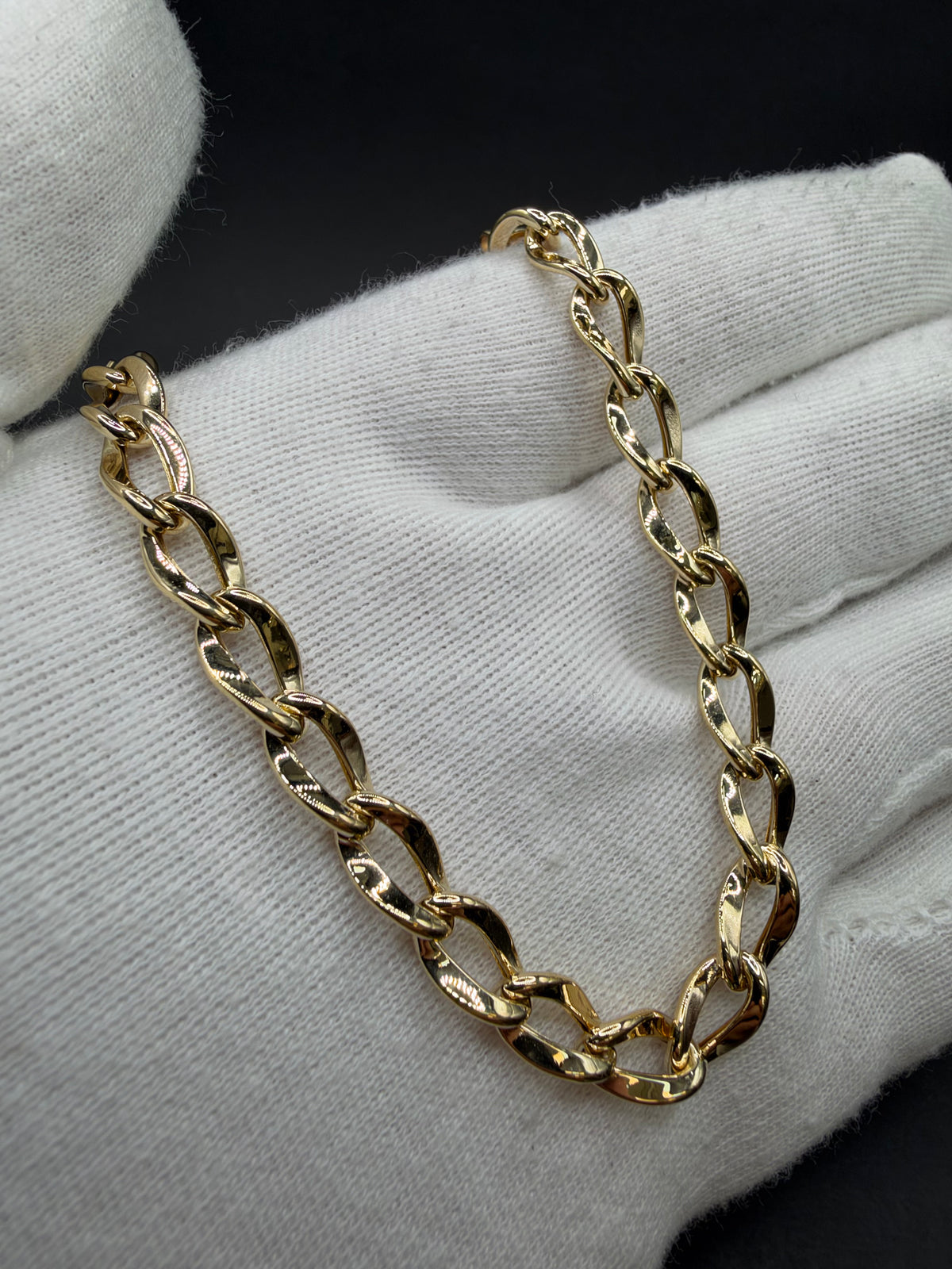 14K Gouden Armband – 19 cm – 6,4 mm