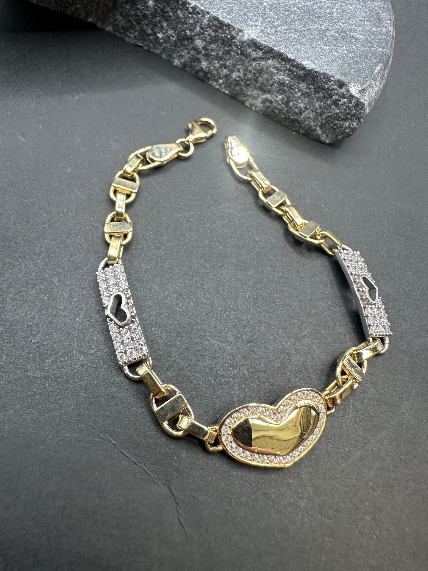 14K Gouden Kinderarmband – 16 cm