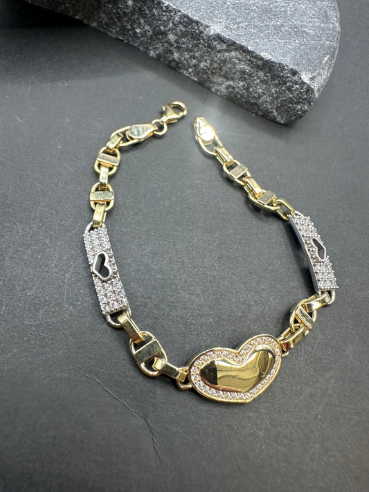 14K Gouden Kinderarmband – 16 cm