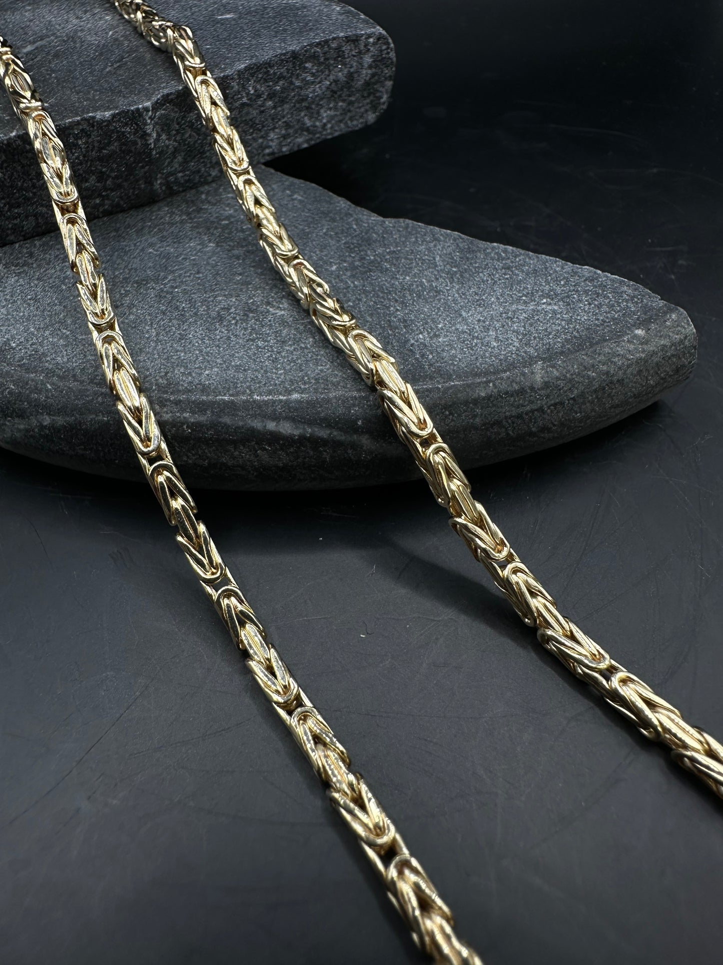 14K Gouden Koningsketting – 3,1 mm