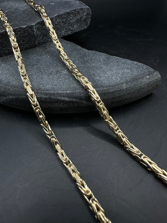 14K Gouden Koningsketting – 3,1 mm