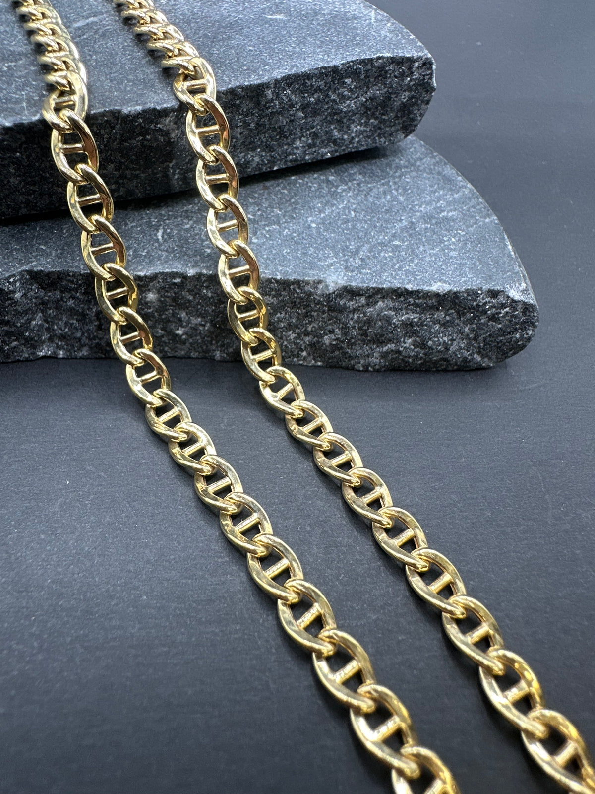 14K Gouden Schakelketting – 55 cm | 5,1 mm
