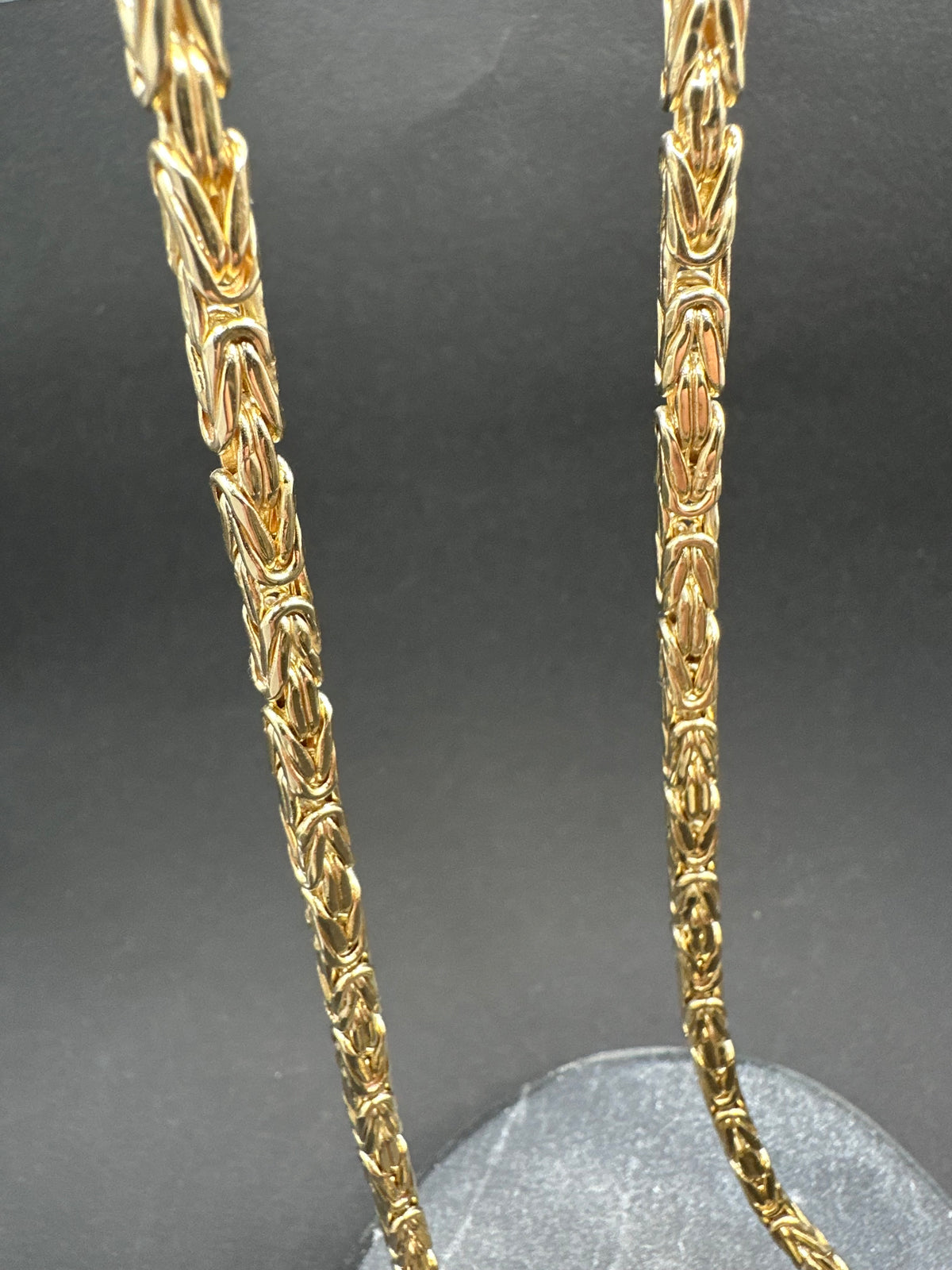 14K Gouden Klassieke Koningsketting – 4 mm – 60 cm