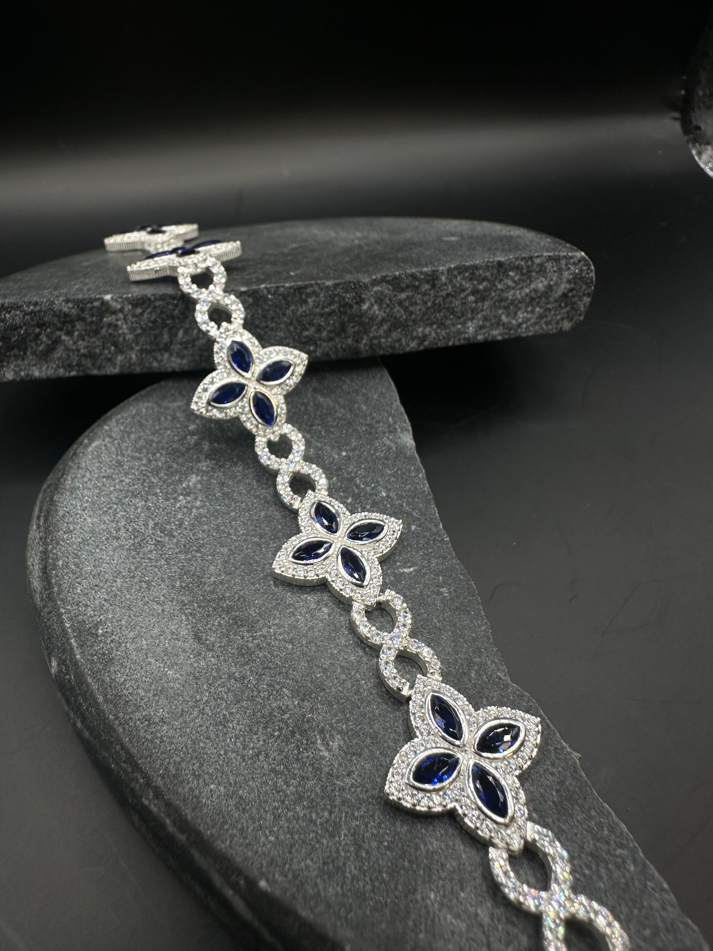 925 Zilveren Armband met Zirkonia – Iced Effect | 20 cm | 6,1 mm