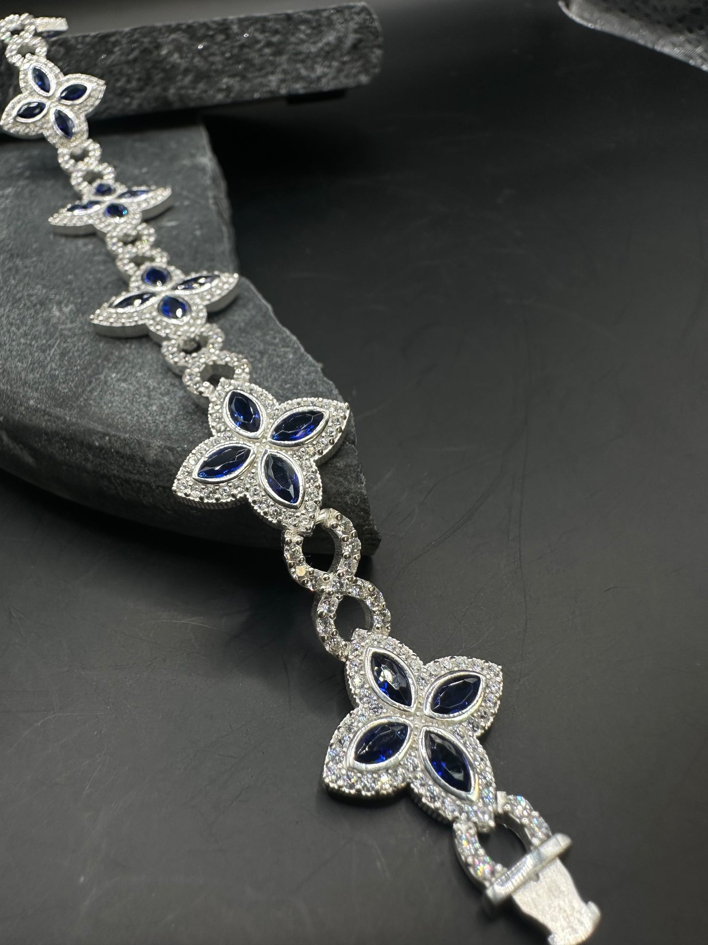 925 Zilveren Armband met Zirkonia – Iced Effect | 20 cm | 6,1 mm